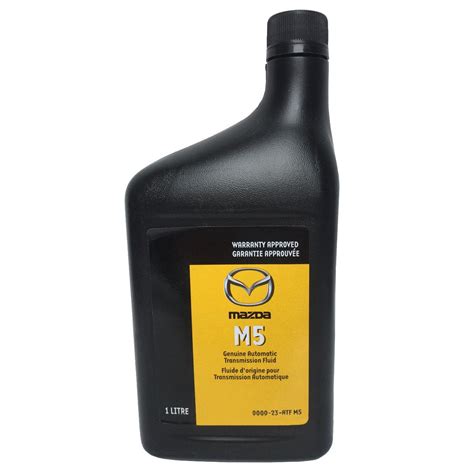 mazda m v transmission fluid